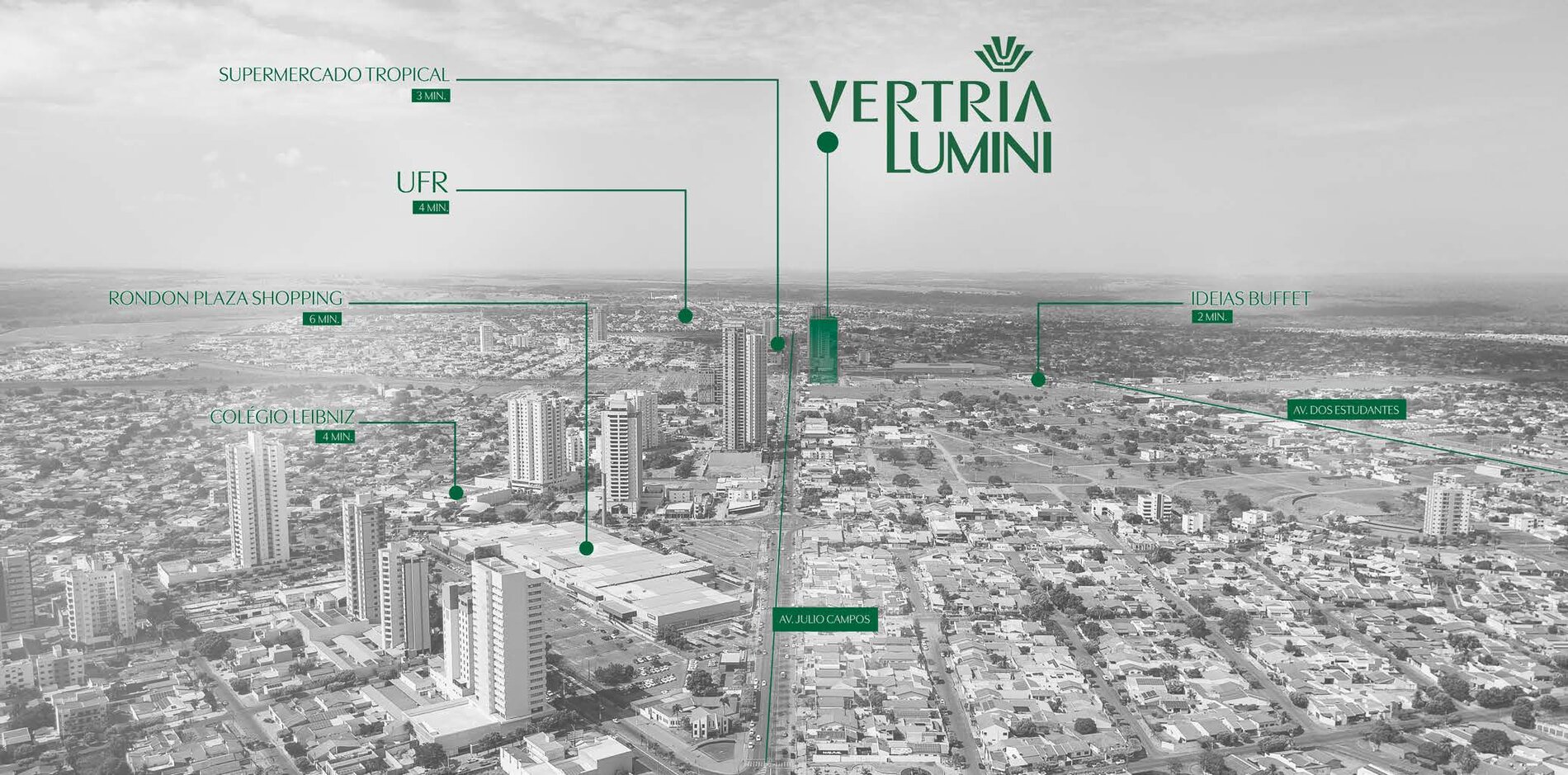 Vertria Lumini e o entorno em Rondonópolis