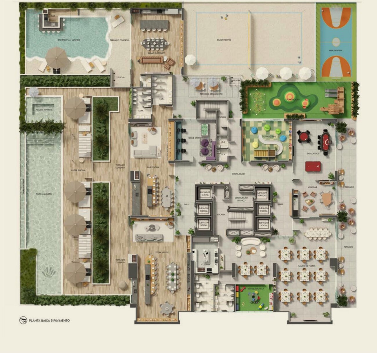 Planta do 5º pavimento
