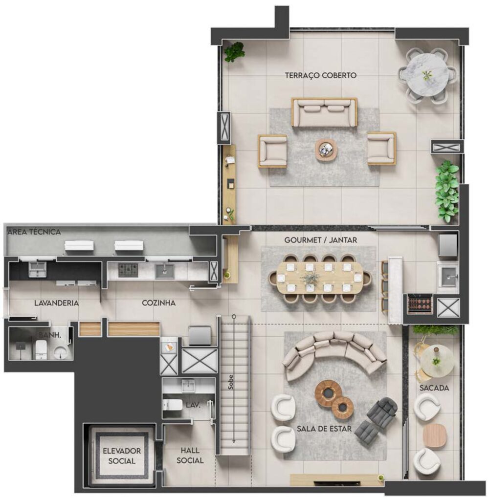 Planta Duplex B